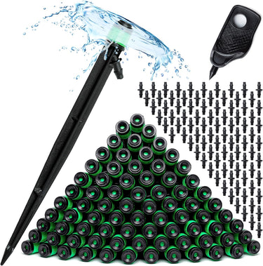 Drippers/Emitters - Drip Irrigation Emitters Vortex - 100 pcs 1/4